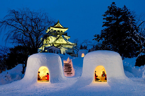 kamakura castle blue